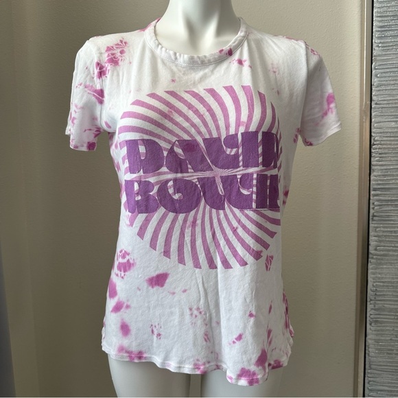 Chaser David Bowie Tie-Dye Graphic T-shirt Size S - Picture 1 of 14